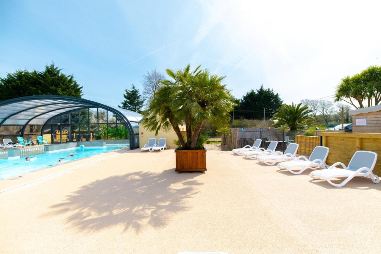 Camping Les Carolins Saint-Lo-d'Ourville Exterior photo