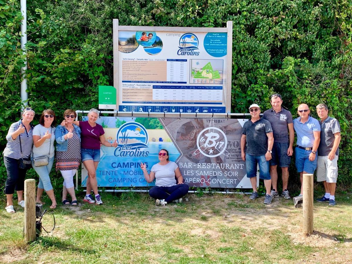 Camping Les Carolins Saint-Lo-d'Ourville Exterior photo